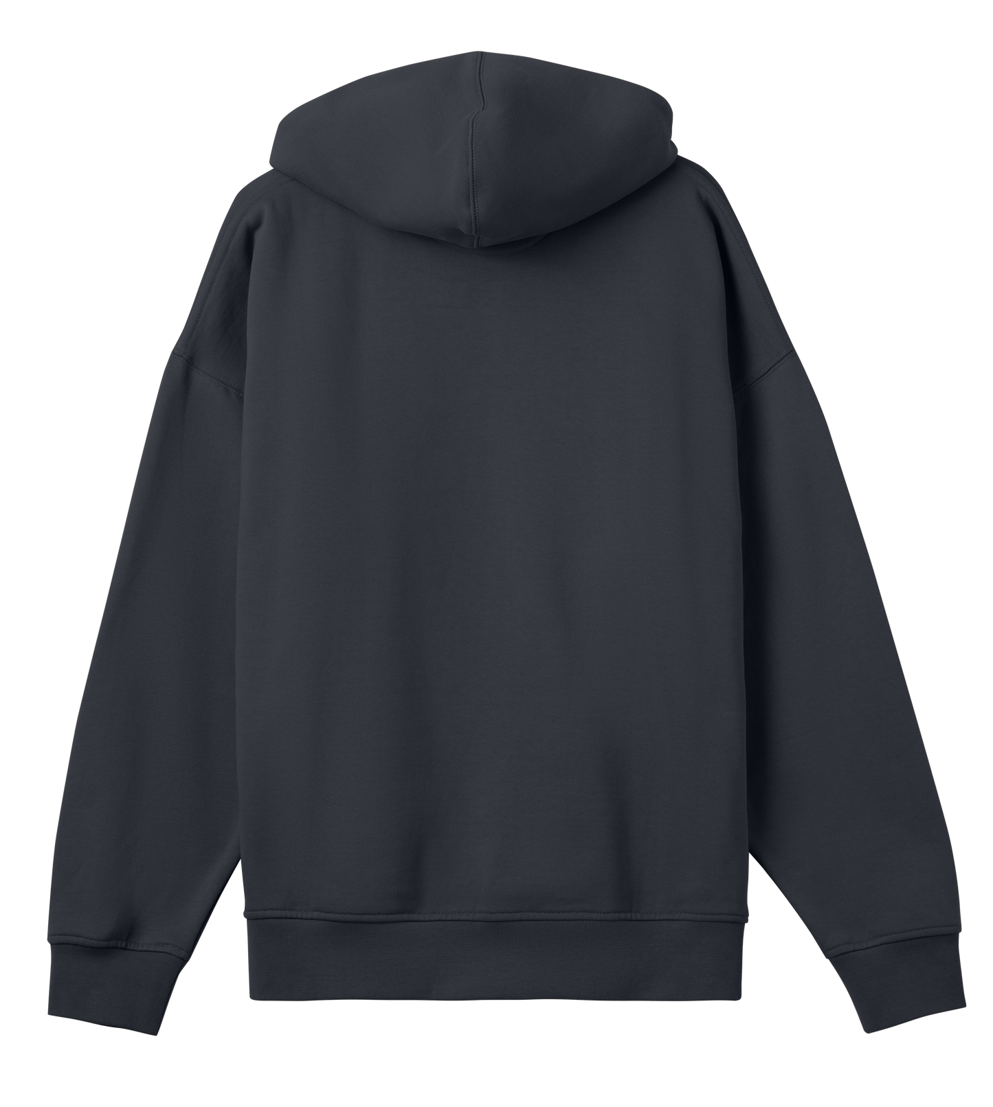 U7 Oversized Hoodie in Off Black