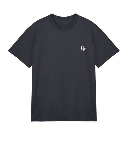 U7 Heavy Tee in Off Black