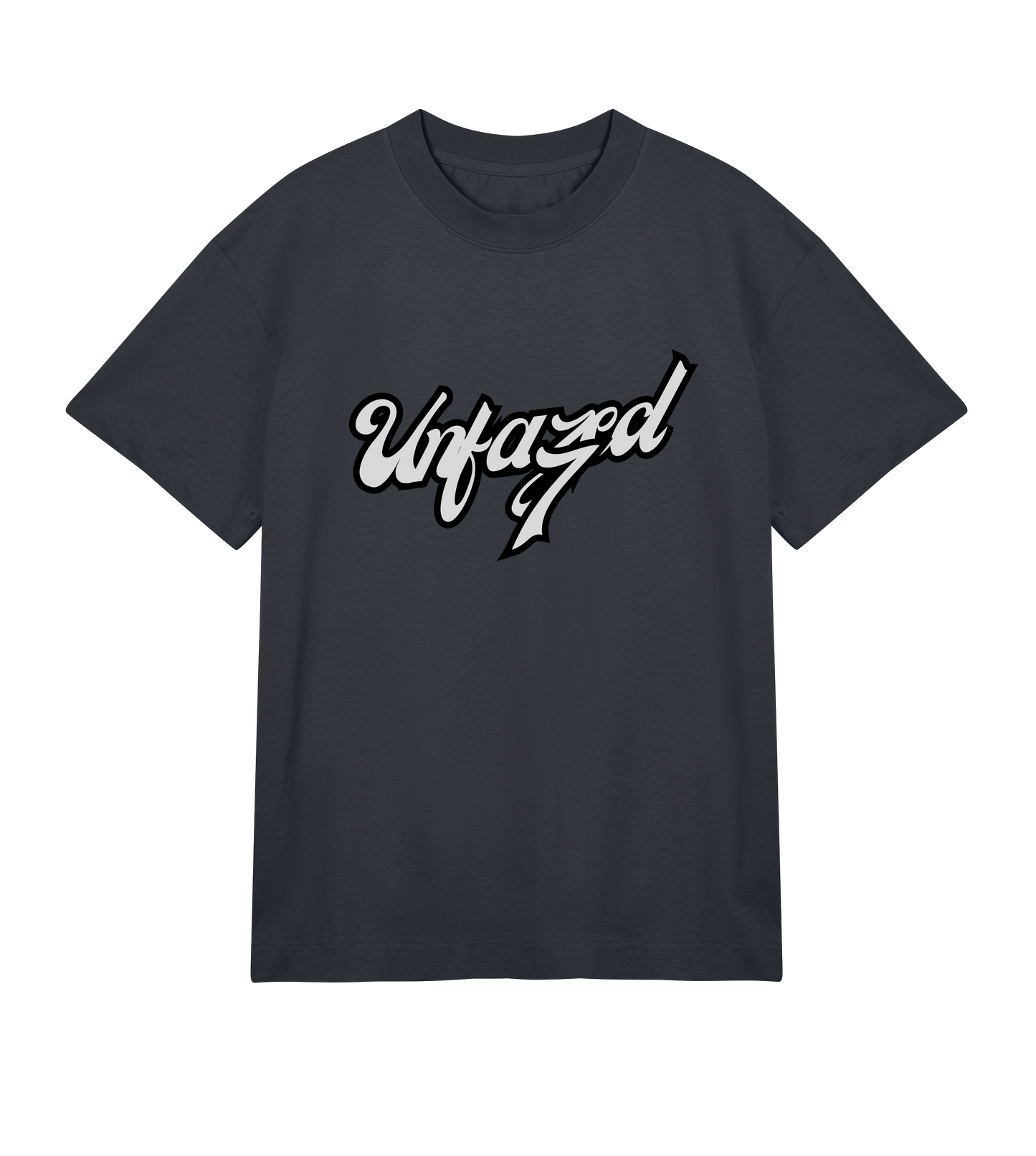 Unfazed7 Heavy Tee in Off Black