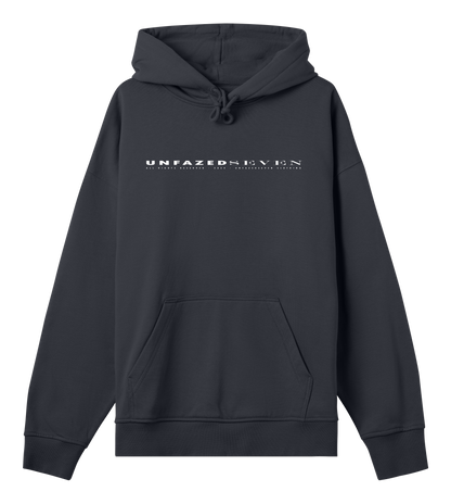 UNFAZEDSEVEN Oversized Hoodie in Off Black