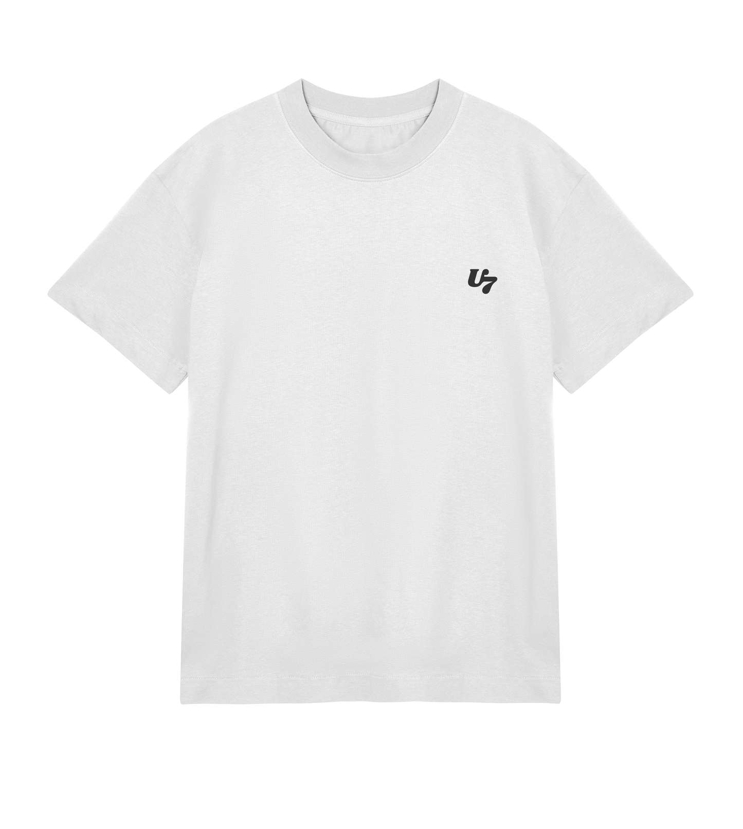 U7 Heavy Tee in Off White