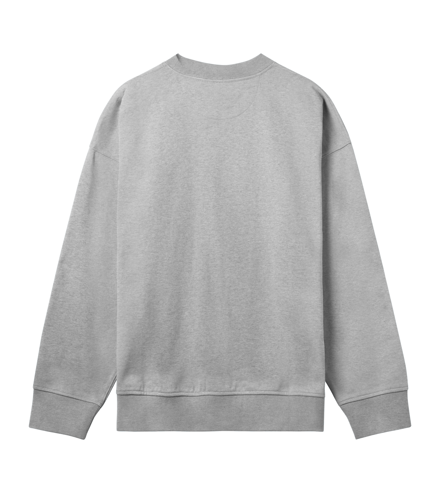 Unfazed7 Oversized Sweatshirt in Grey Melange